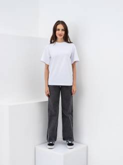 Футболка «Портленд» Romashka, Белый, One size Petite 15447