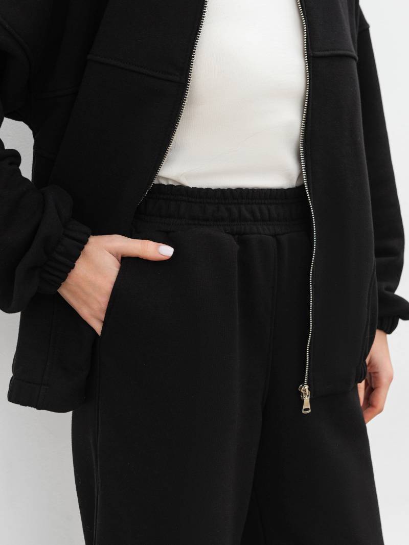 Бомбер "Бабл" Romashka, Черный, S|M 18973