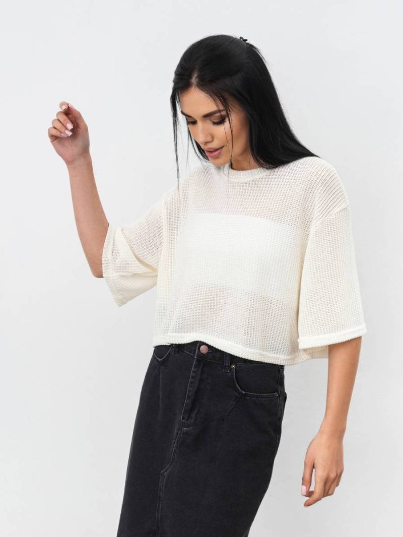 Футболка «Тбилиси» Romashka, Молочный, One size 16359