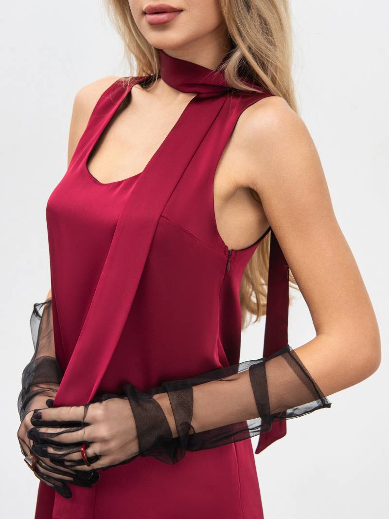 Платье "Лайт" Romashka, Бордовый, L 19855