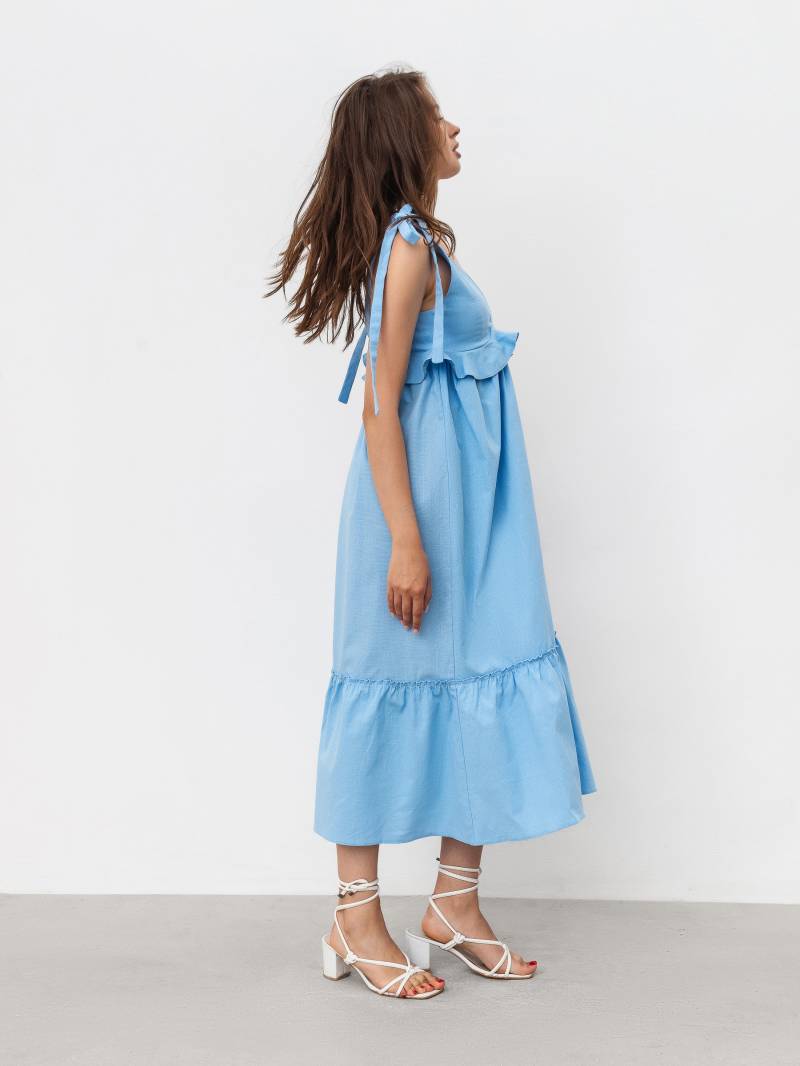Платье "Лерида" Romashka, Голубой, XS|S 17992