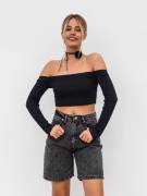 Топ «Колумбус» Romashka, Черный, XS 16508