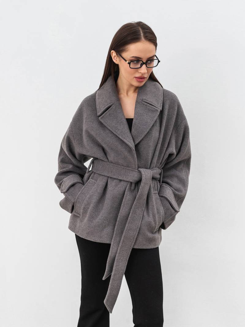 Пальто «Фельт» Romashka, Серый, L|XL 18864