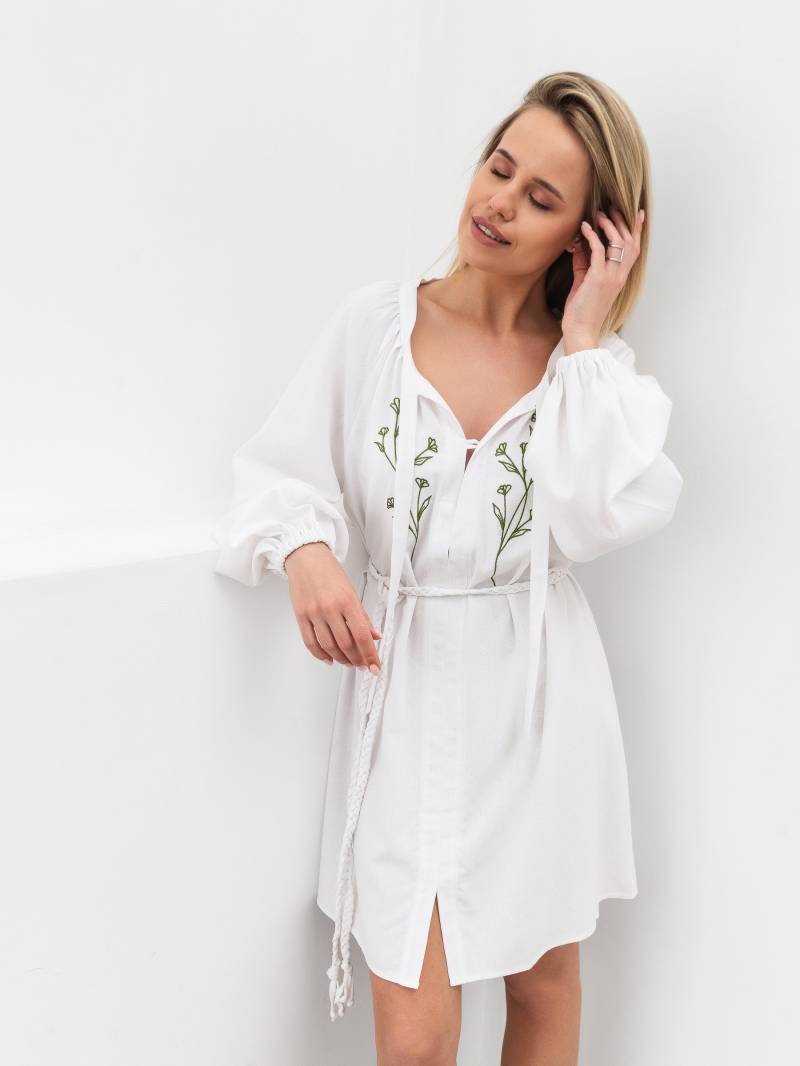 Платье мини «Лейте» Romashka, Белый, XS/S 15467