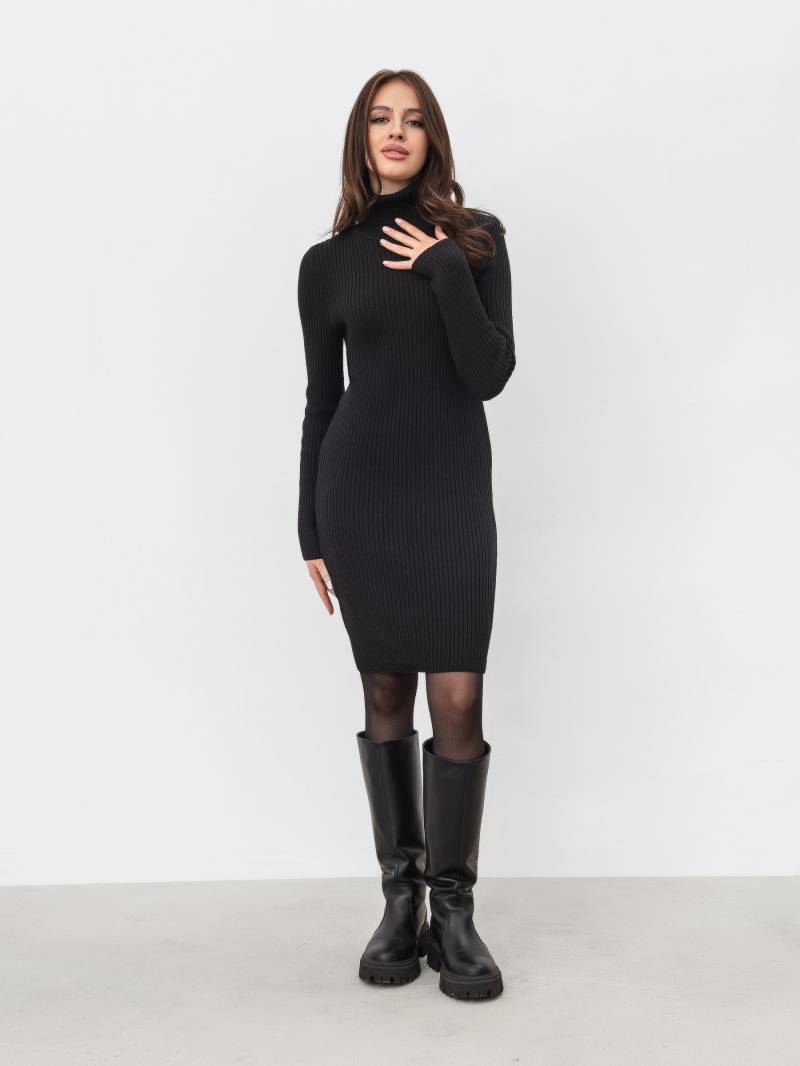 Платье мини "Верден" Romashka, Черный, XS|S 17106