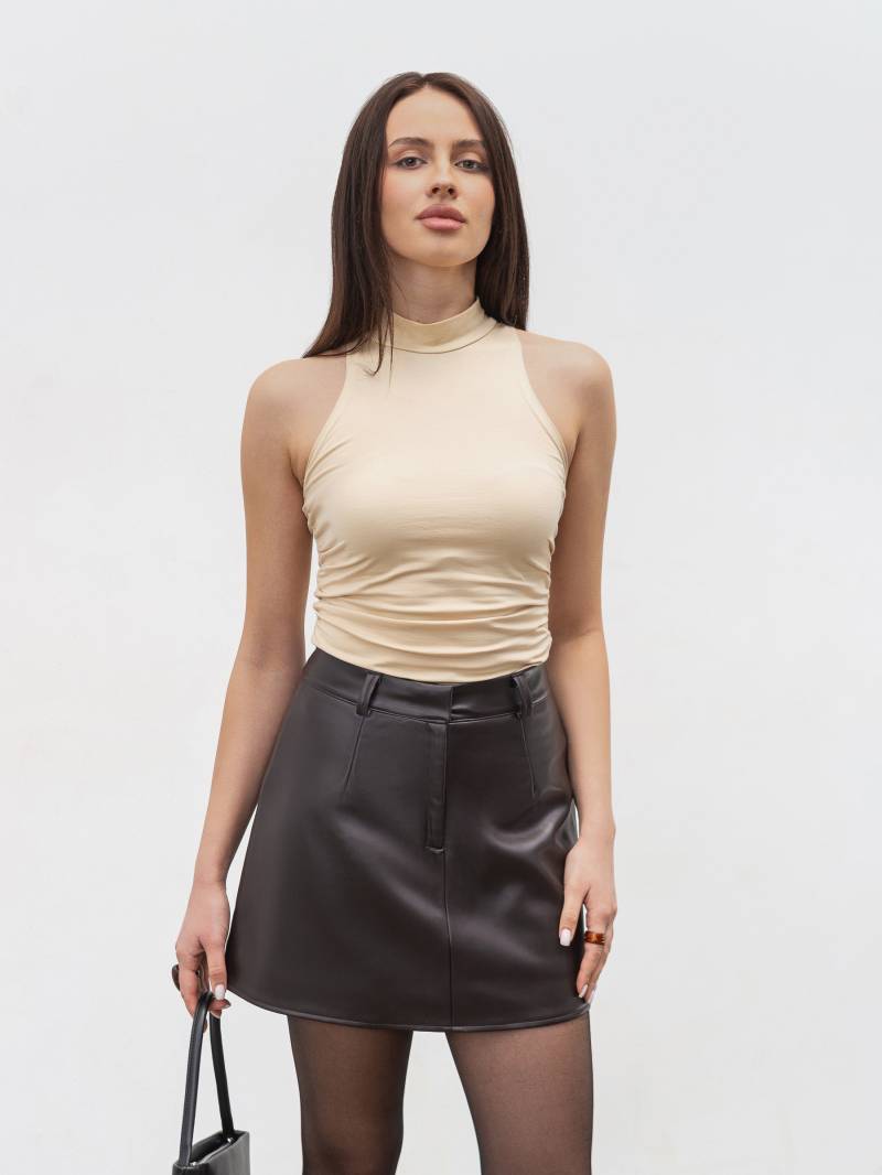 Юбка-шорти "Ноктюрн" Romashka, Коричневый, S 20022