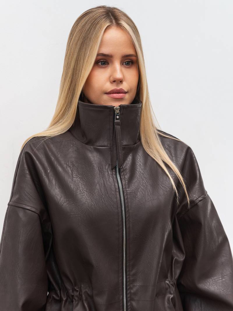 Куртка на кулиске "Дистрикт" Romashka, Коричневый, M|L 20091