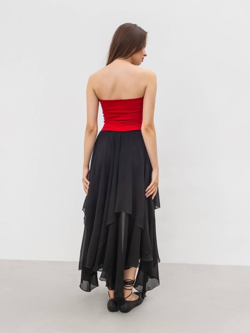 Юбка «Еннис» Romashka, Черный, L|XL 17892