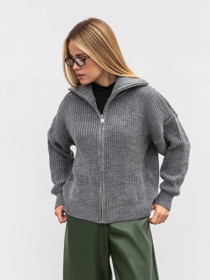 Кардиган "Хоум" Romashka, Серый, 20641 One size