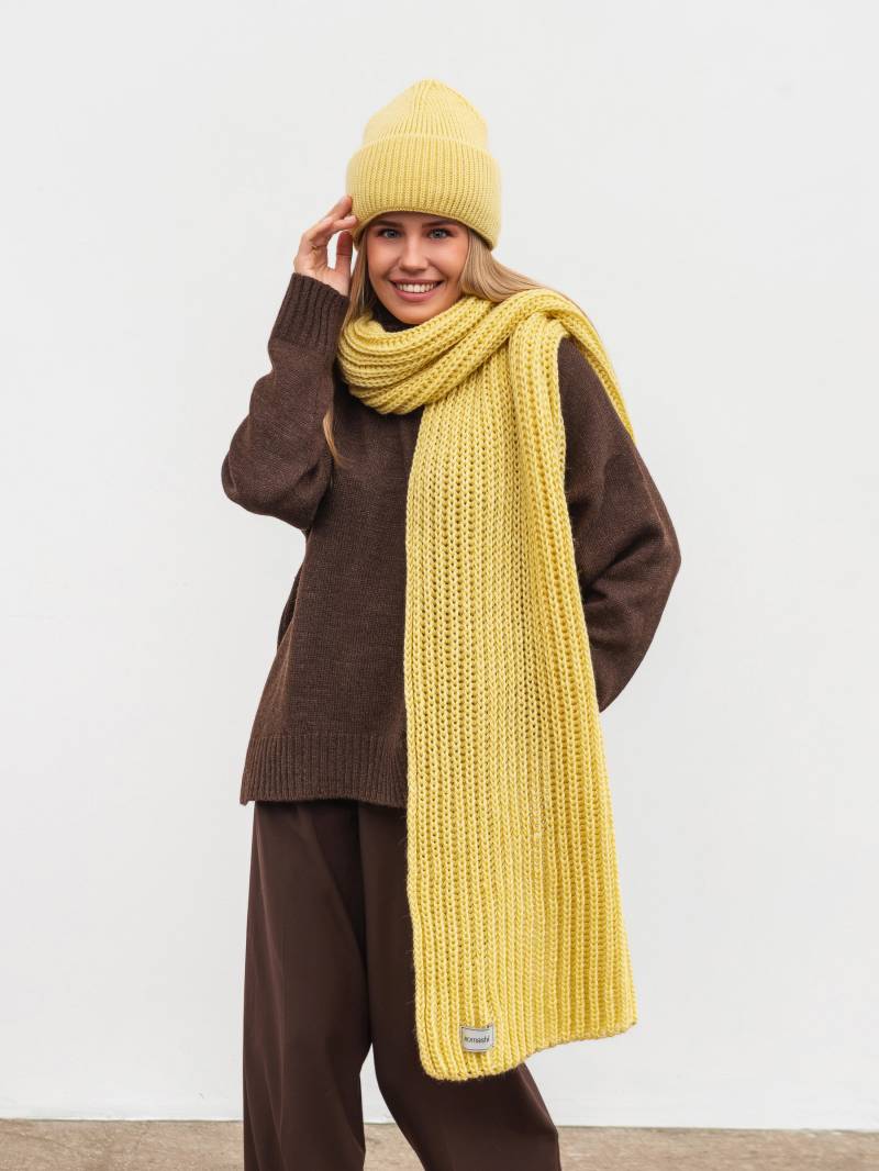 Шарф "Вентура" Romashka, Желтый, 19809