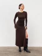 Платье "Бродвей" Romashka, Коричневый, XS|S 20069