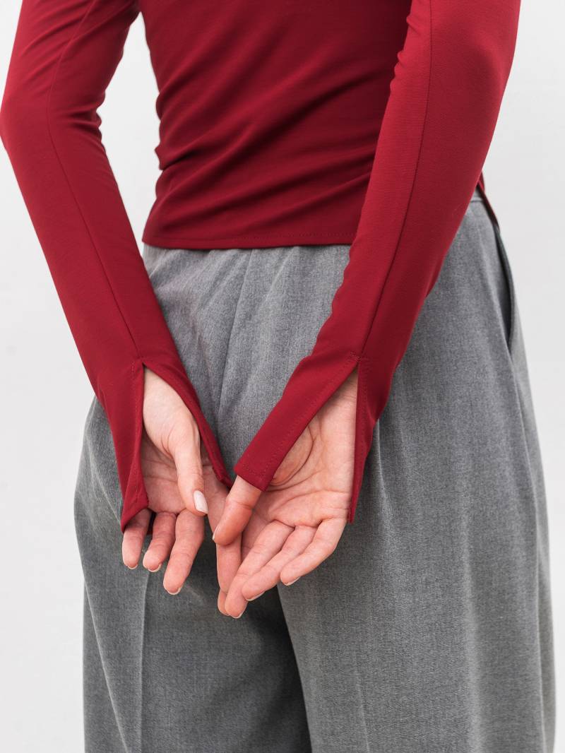 Лонг "Вердес" Romashka, Бордовый, L|XL 18686