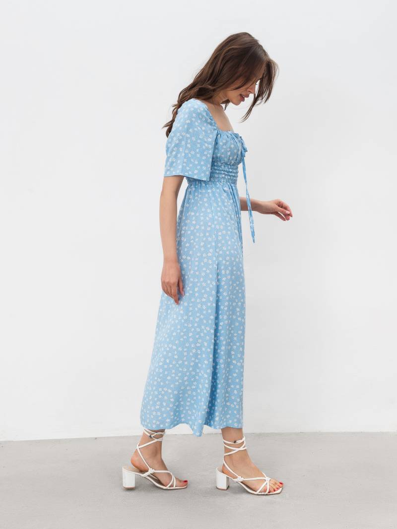 Платье "Флоренция" Romashka, Голубой+, XS|S 18007