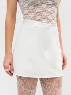 Юбка-шорты "Дарлинг" Romashka, Молочный, S 20185