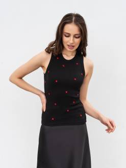 Майка "Лагарто" Romashka, Черный+, M|L 17447