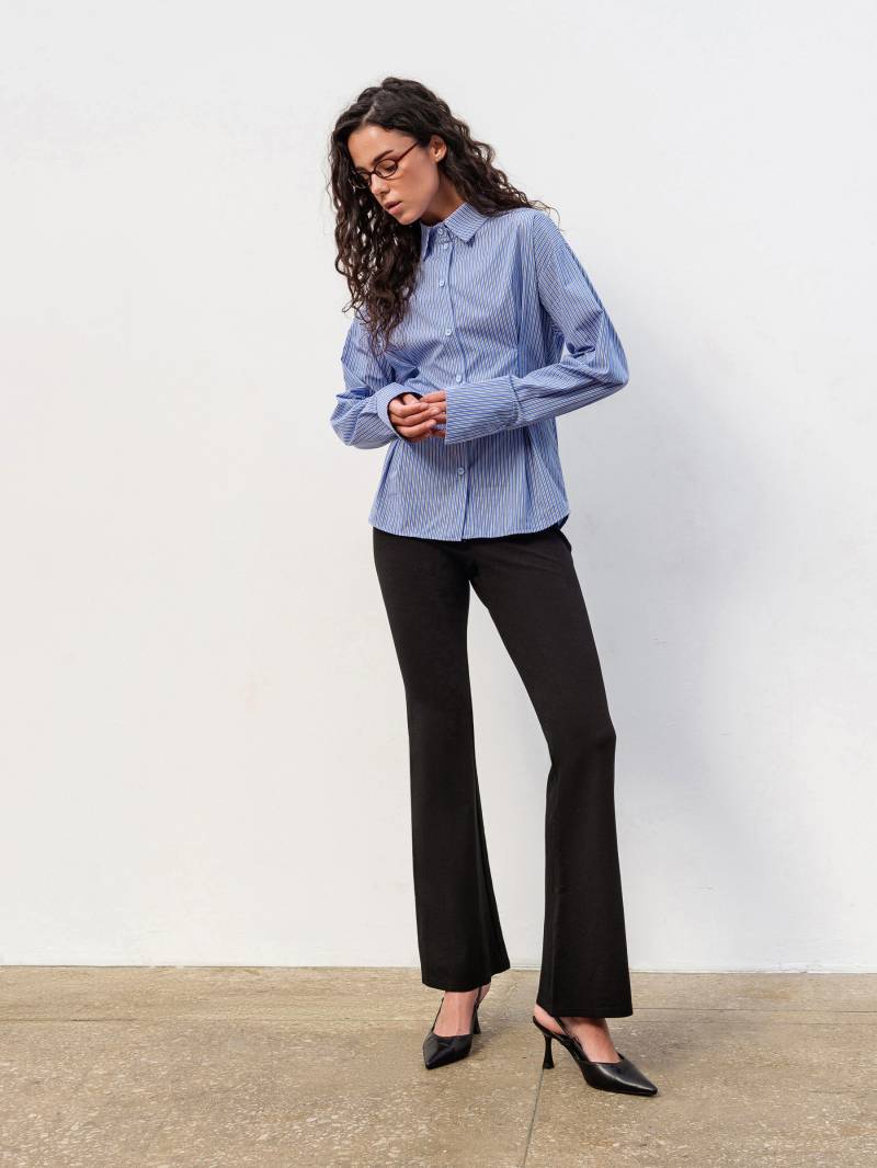 Рубашка "Вертикаль" Romashka, Голубой+, XS|S 19684