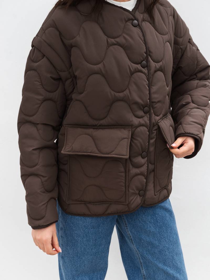 Куртка-жилет "Буффало", Коричневый, L|XL 18812