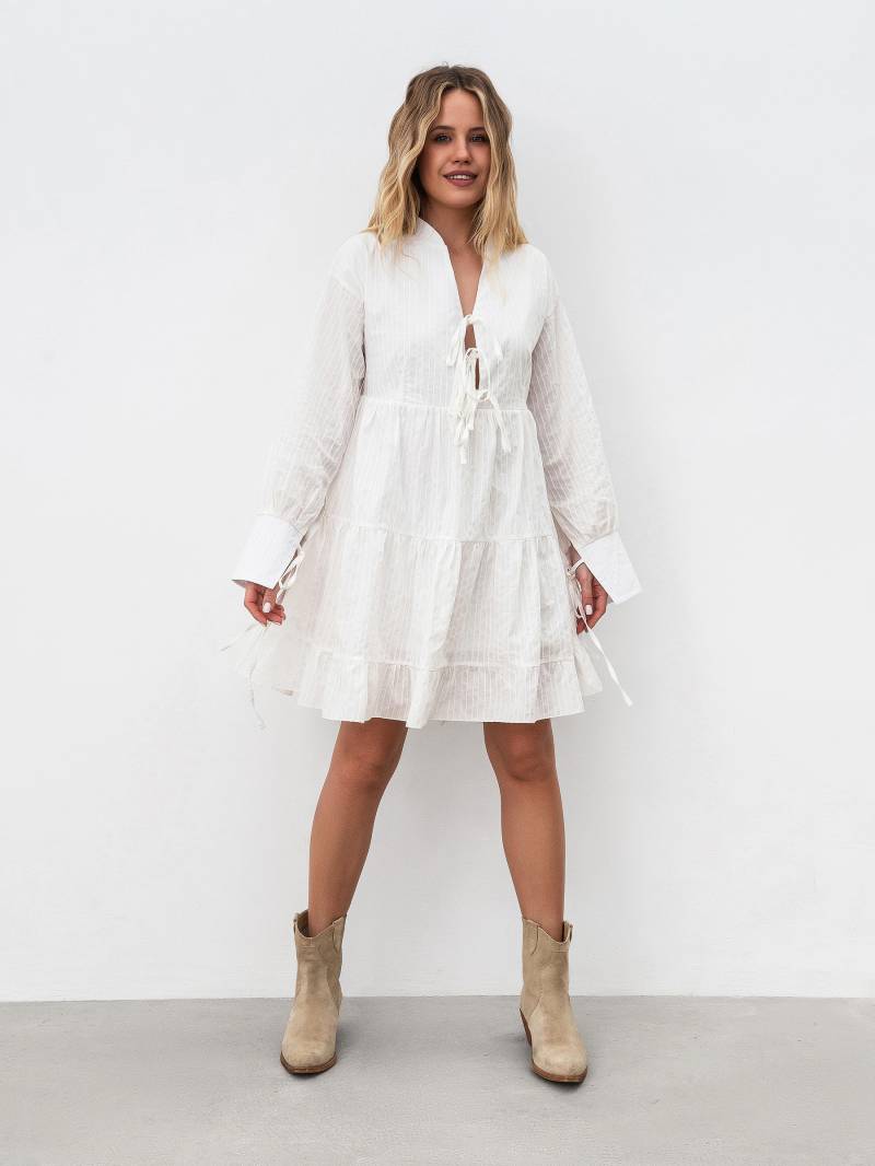 Платье "Норден" Romashka, Белый, S|M 17732