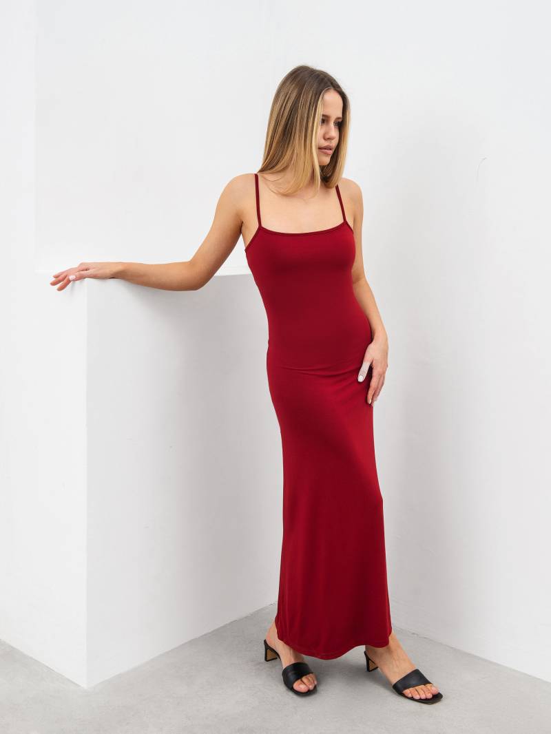 Платье "Сербия" Romashka, Бордовый, XS|S 19029