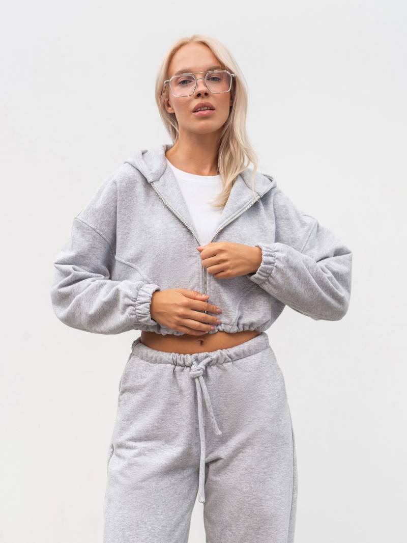 Худи "Пепел" Romashka, Серый, S|M 19618