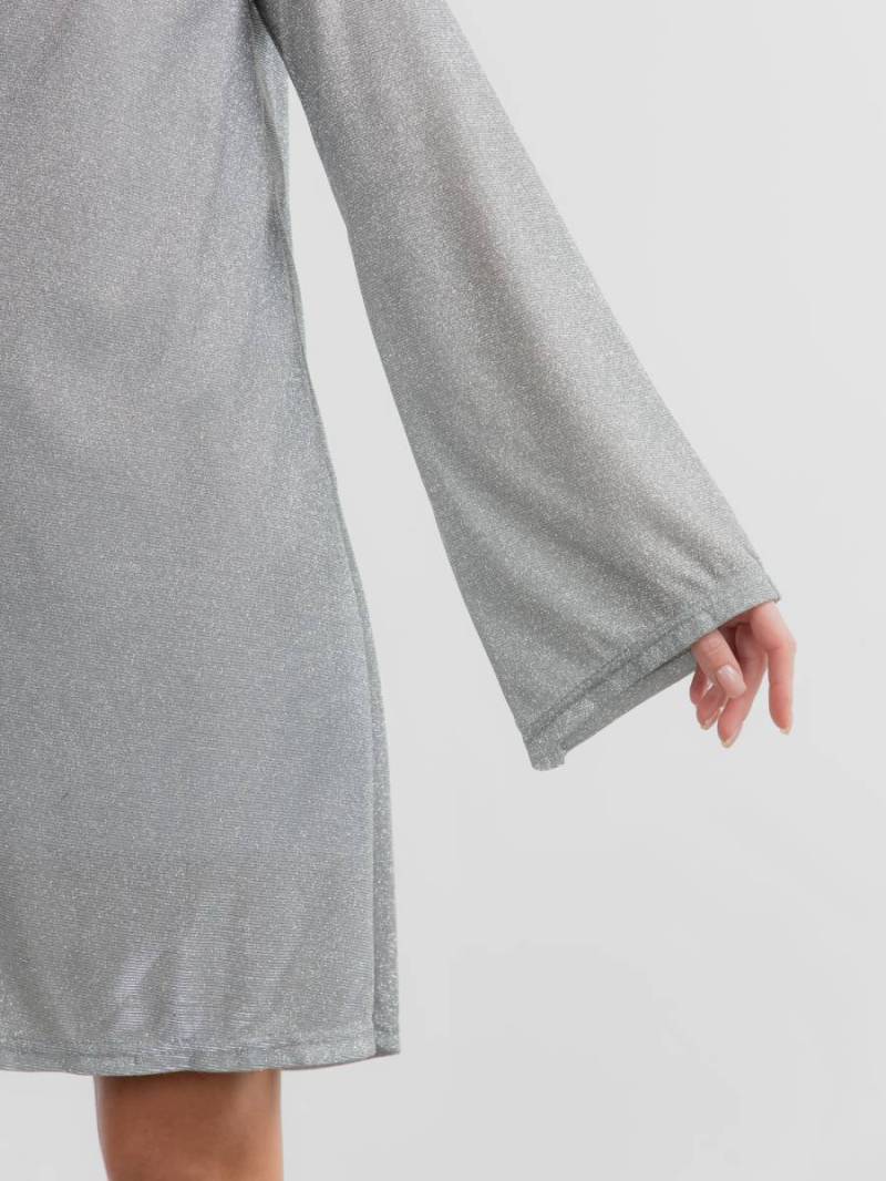 Платье "Болонья" Romashka, Светло серый, S|M 14092