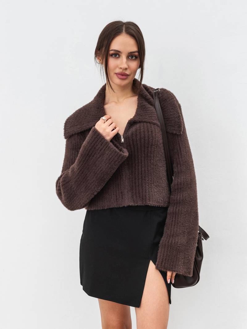 Кардиган «Бишоп» Romashka, Коричневый, One size 18540