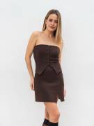 Топ-корсет "Бервуд" Romashka, Коричневый, L 18888