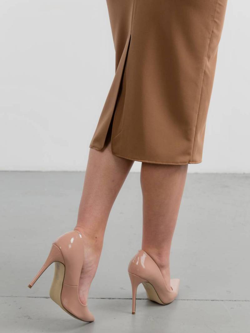 Платье "Алма" Romashka, Коричневый, XS 14069