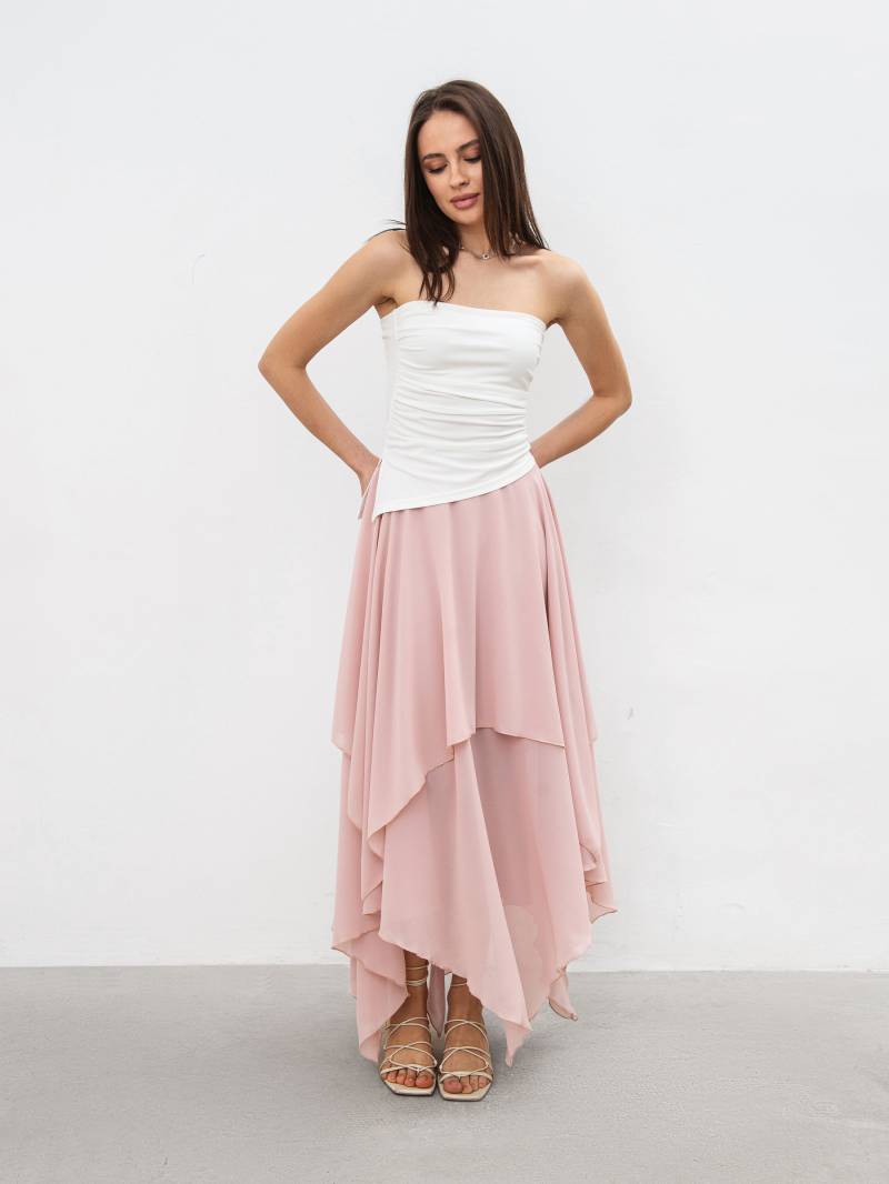 Юбка «Ревери» Romashka, Пудра, M|L 19147