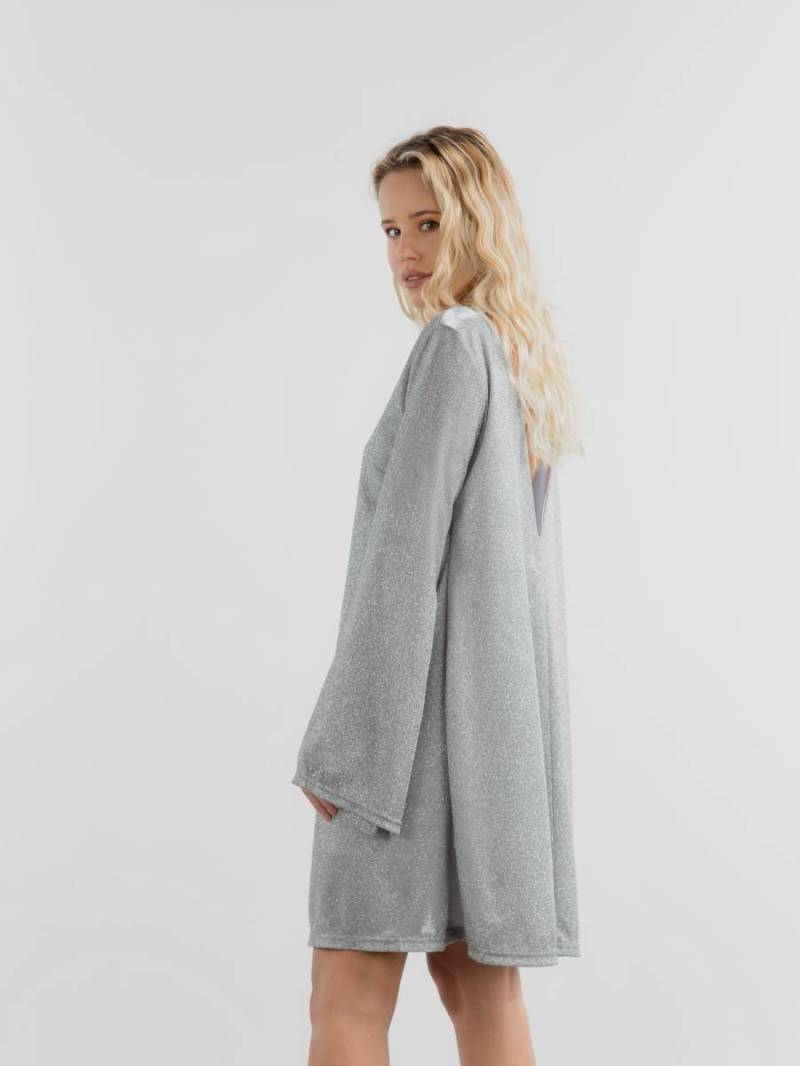 Платье "Болонья" Romashka, Светло серый, M|L 14093