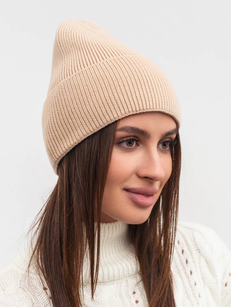 Шапка "Бейс" Romashka, Бежевый 19802