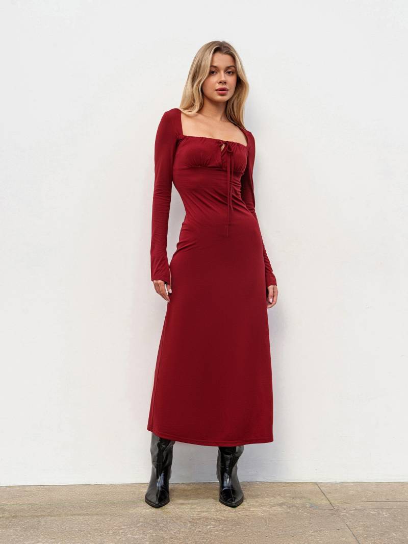 Платье "Фаталия" Romashka, Бордовый, XS|S 19700