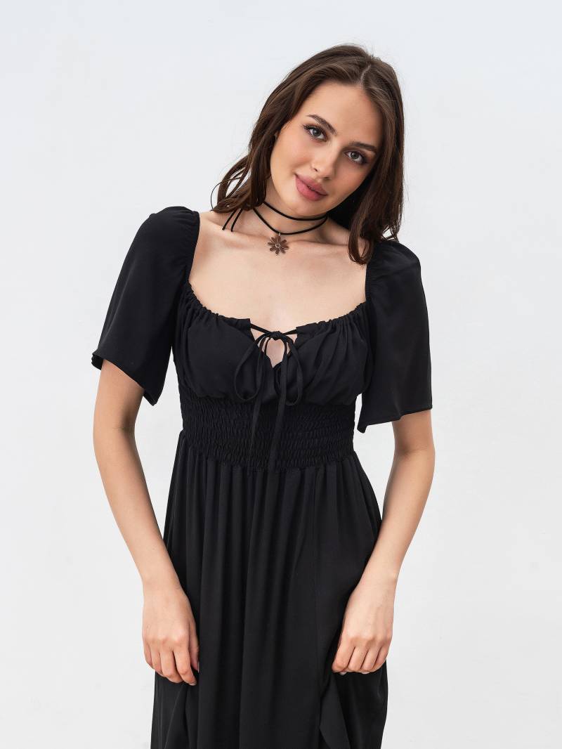 Платье "Флоренция" Romashka, Черный, M|L 17793