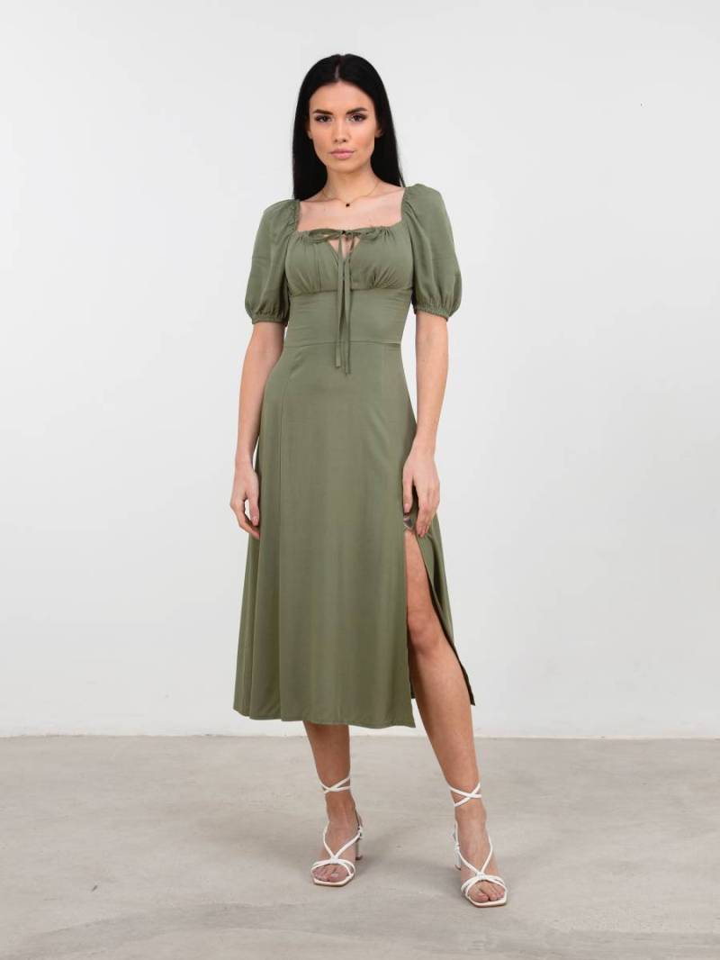 Платье «Сорренто» Romashka, Оливковый, M 15497