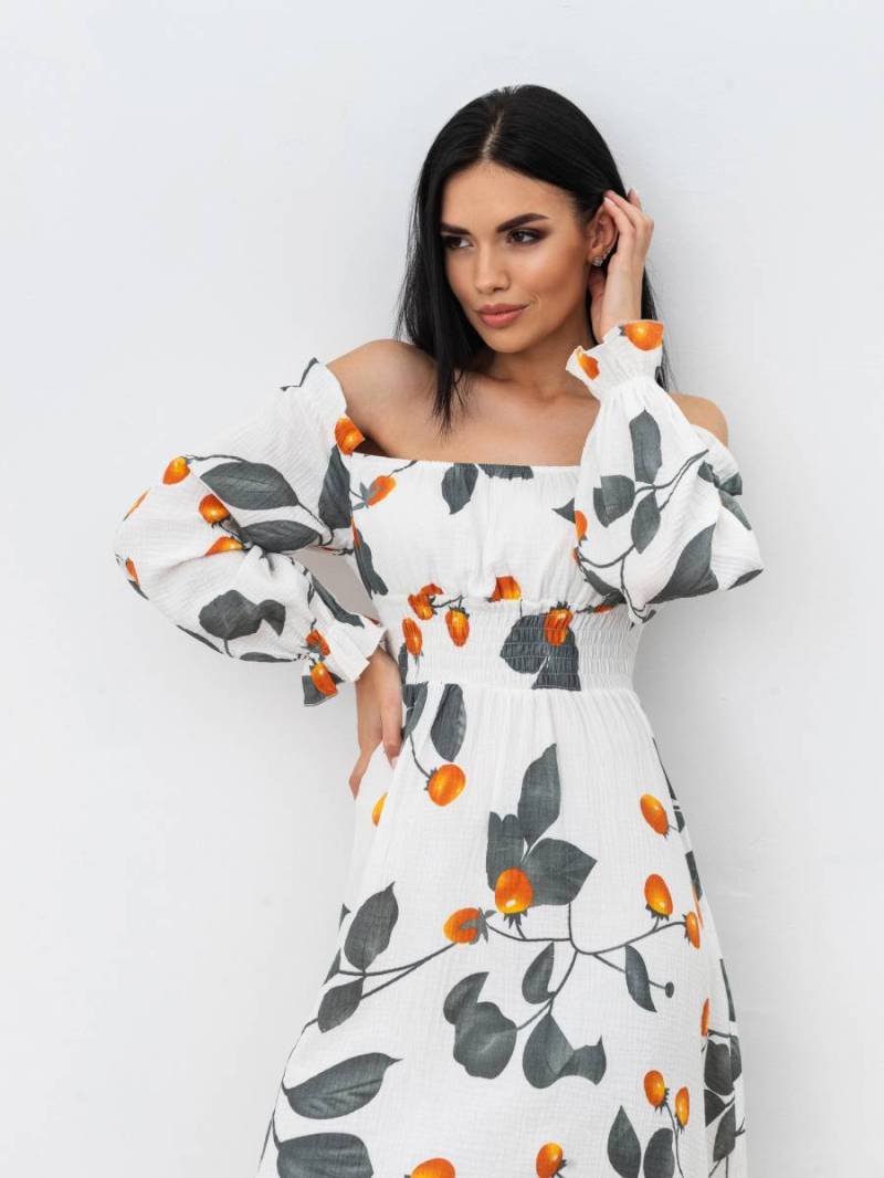 Платье «Медельин» Romashka, Молочный+, XS|S 16401