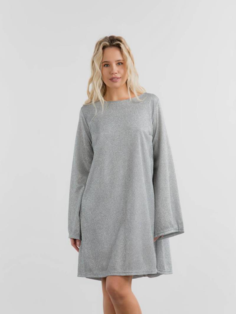 Платье "Болонья" Romashka, Светло серый, S|M 14092