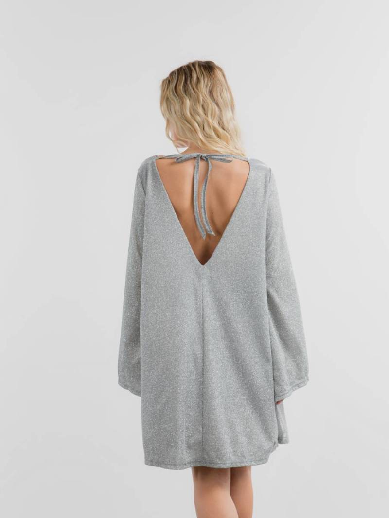 Платье "Болонья" Romashka, Светло серый, M|L 14093