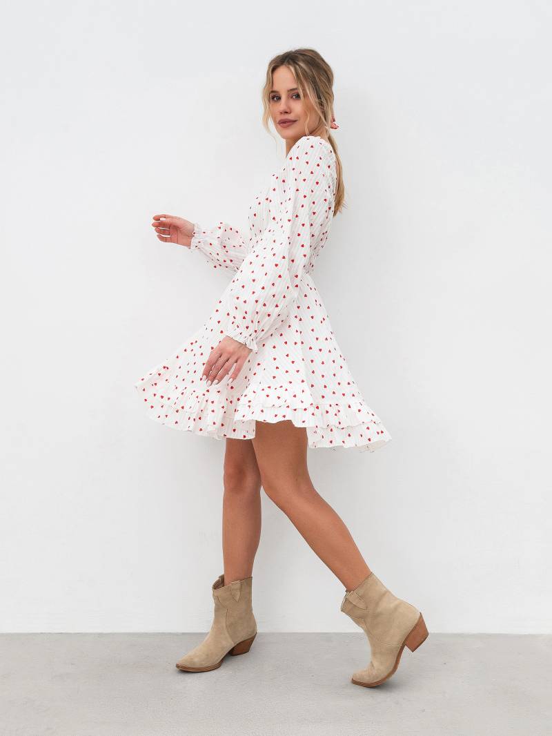 Платье "Бетани" Romashka, Белый+, M|L 17861