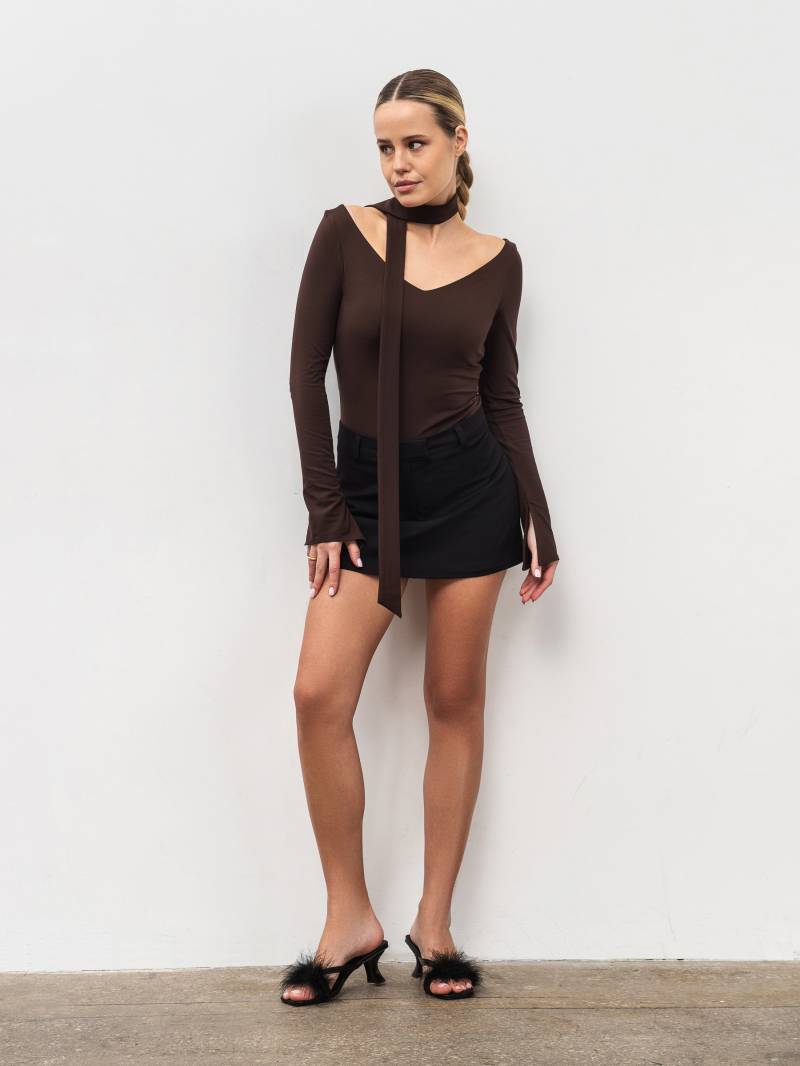 Боди "Амаретто" Romashka, Коричневый, M|L 20031