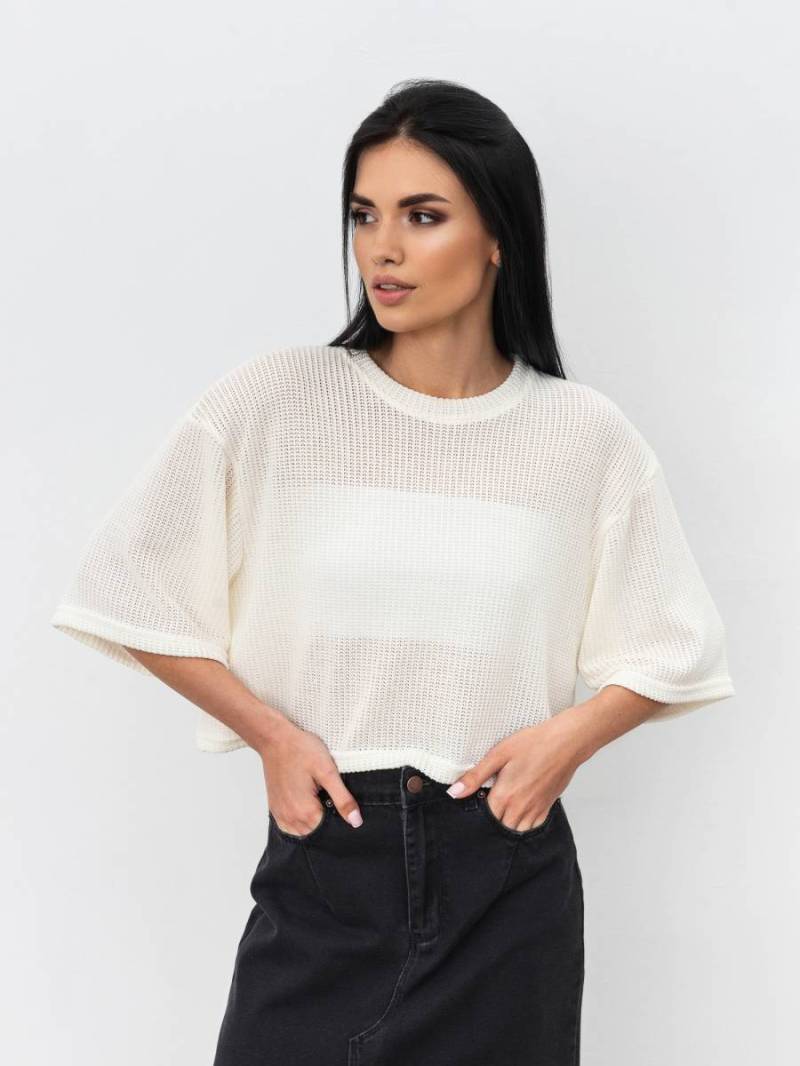 Футболка «Тбилиси» Romashka, Молочный, One size 16359