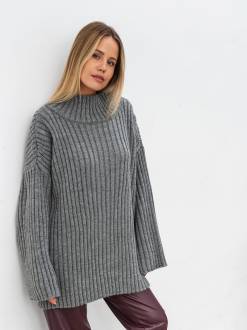 Свитер "Имст" Romashka, Серый, One size 18494