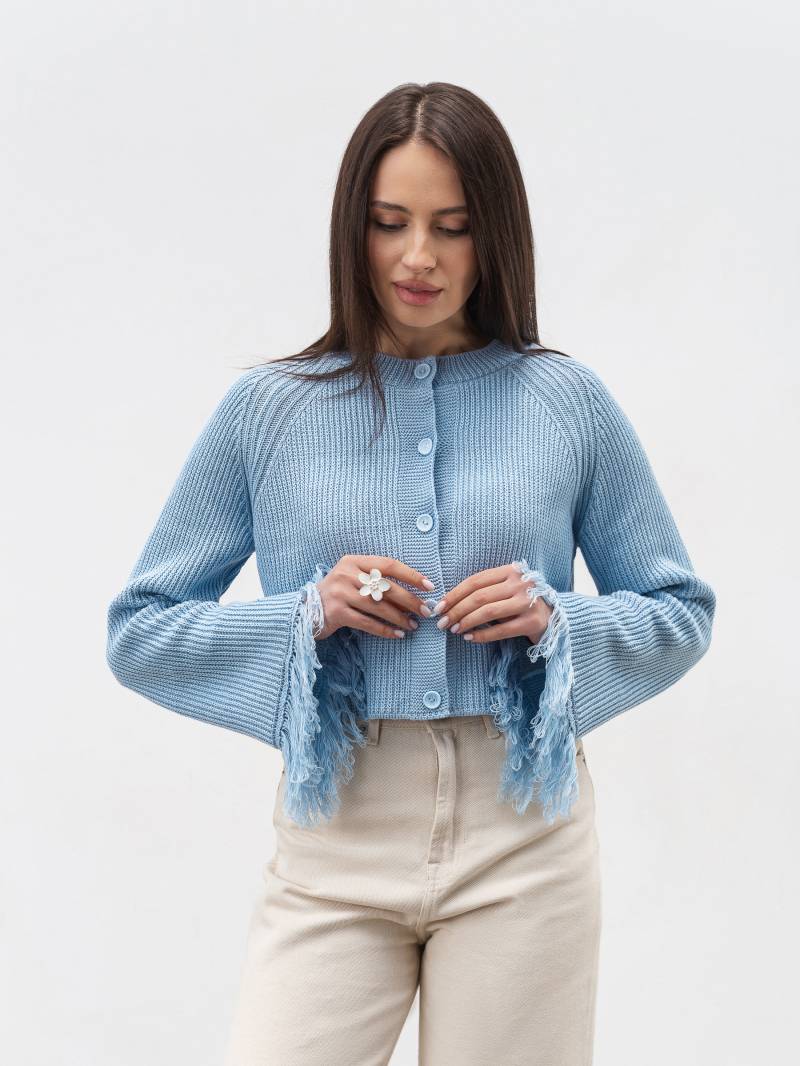 Кардиган "Шади" Romashka, Голубой, S|M 20039