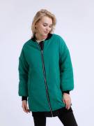 Бомбер "Лондон" двухсторонний Romashka, Зеленый+, M|L 12415