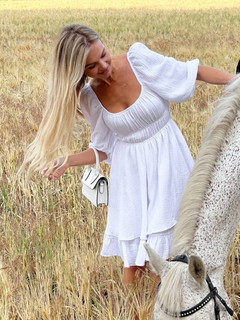 Платье с воланами "Авила" Romashka, M|L 16202