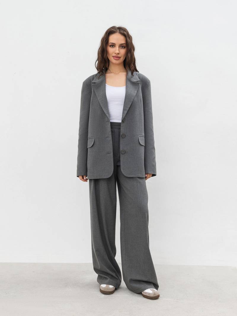 Брюки "Призма" Romashka, Серый, S 18895