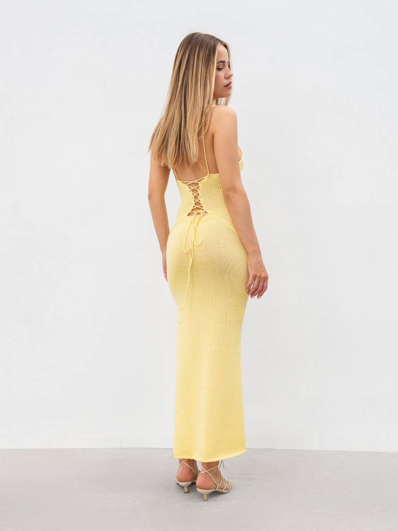 Платье «Сафо» Romashka, Желтый, M|L 19363