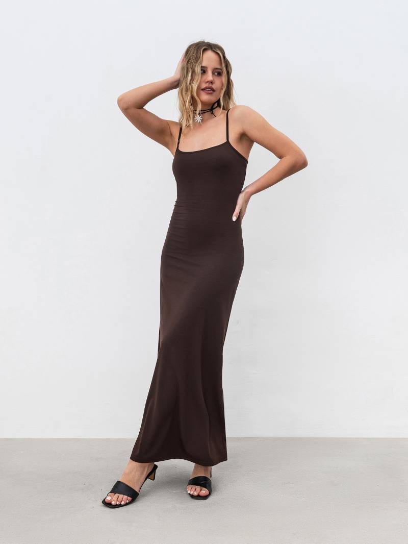 Платье "Сербия" Romashka, Коричневый, M|L 17750