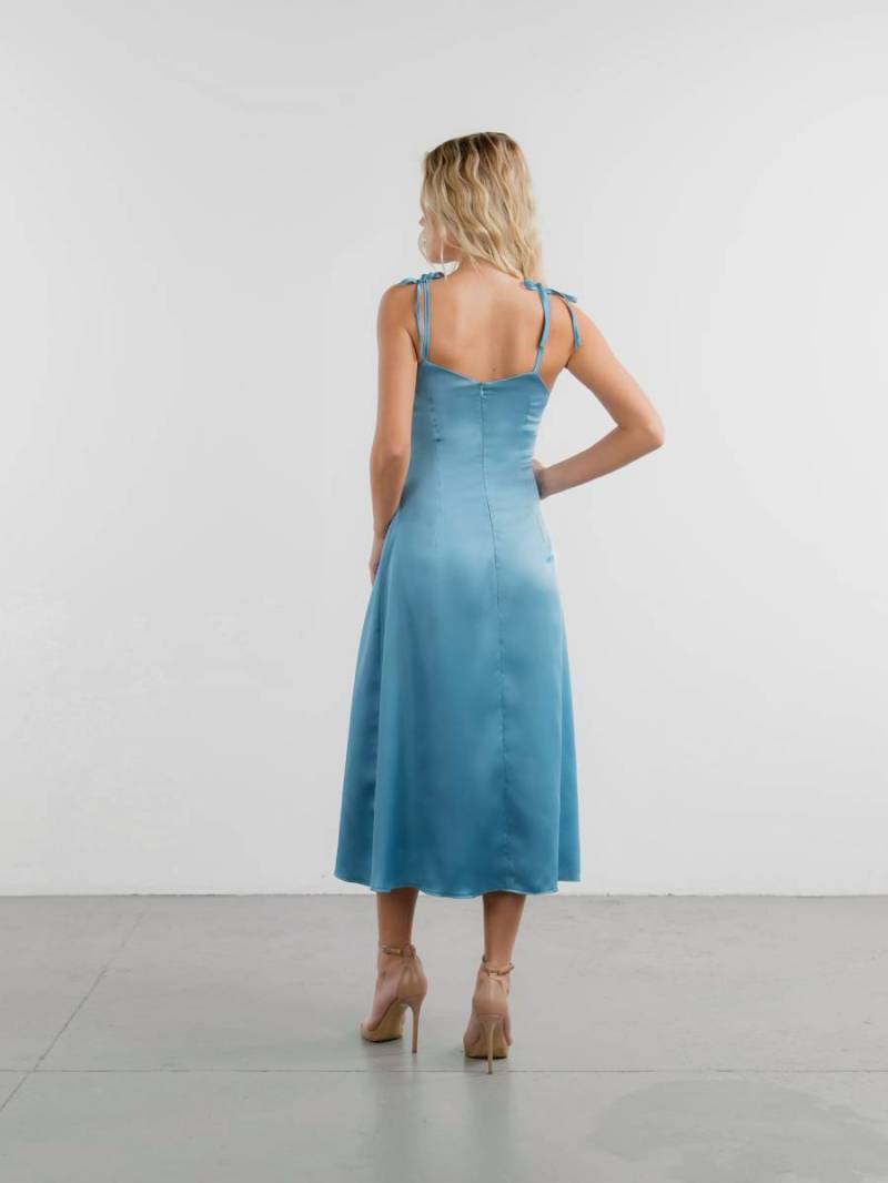 Платье "Сингапур" Romashka, Голубой, XS 14036