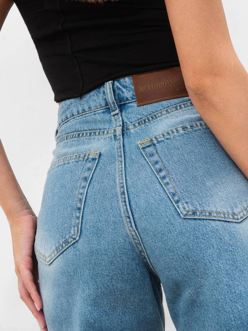 Шорты "Флоу" Romashka, Голубой, XL 19271