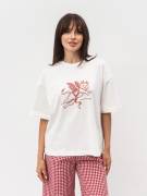 Футболка "Чортеня" Romashka, Белый+, One size 20383